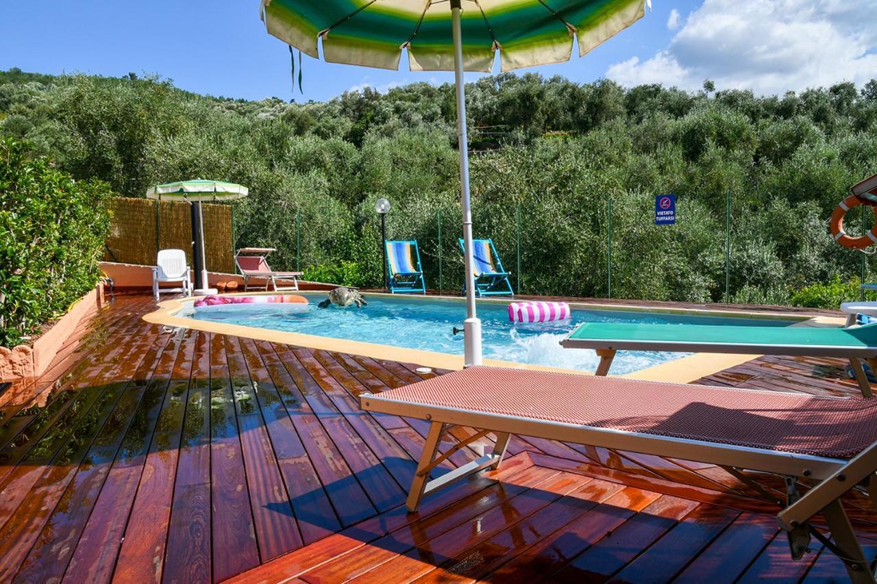 Gli Angeli Agriturismo Villa Cisano sul Neva Dış mekan fotoğraf